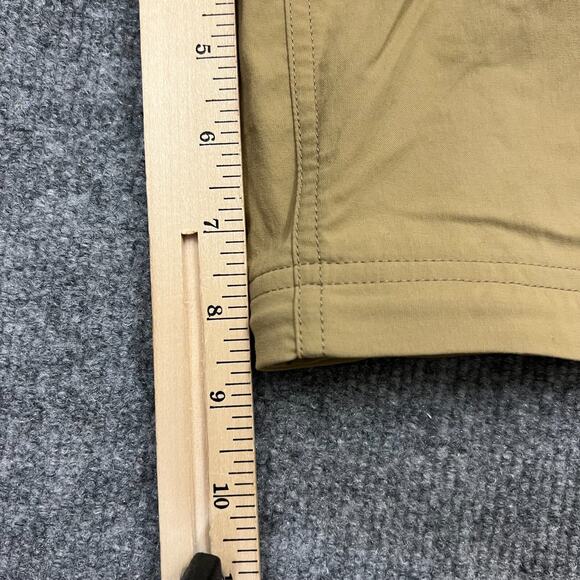 REI Co-op Convertible Pants Men's 30 X 30 Brown Logo Cargo Pockets Straight Leg - Picture 16 of 16